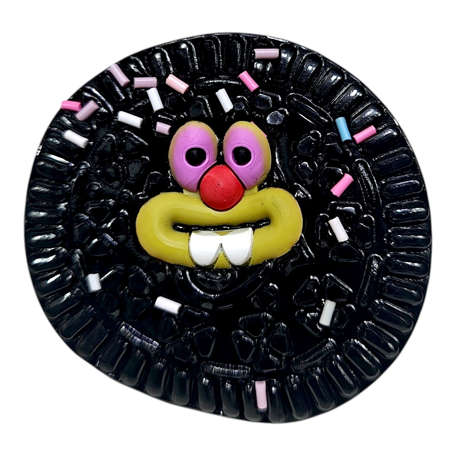 Juguete Antiestres Squishy Galleta Oreo 7 Cm Aprox, Jugueteria, Día del Niño - Imagen 2