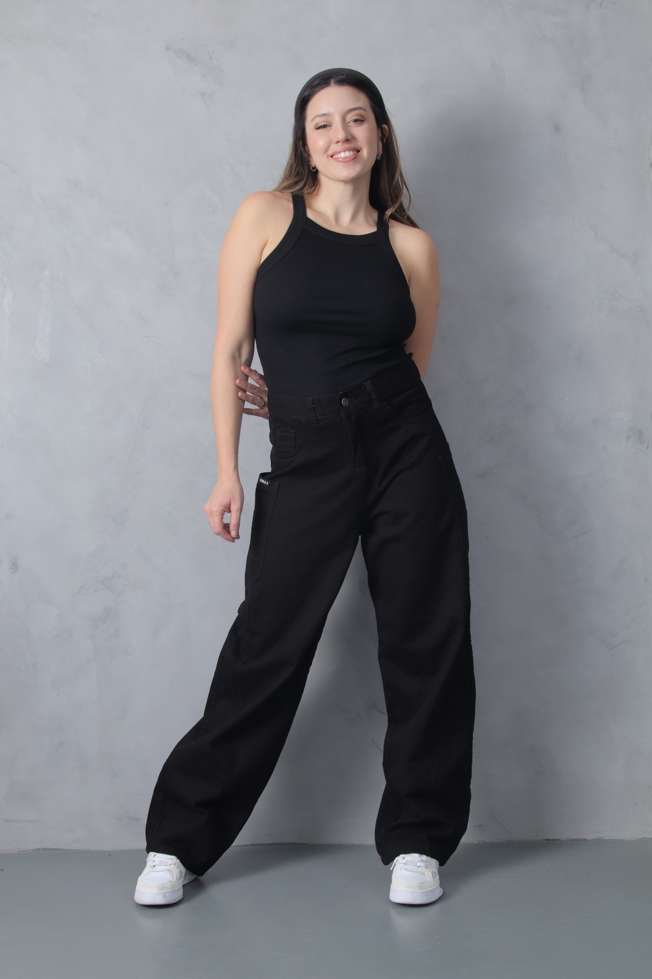 Baggy Aruba Cargo! Negro - Imagen 3