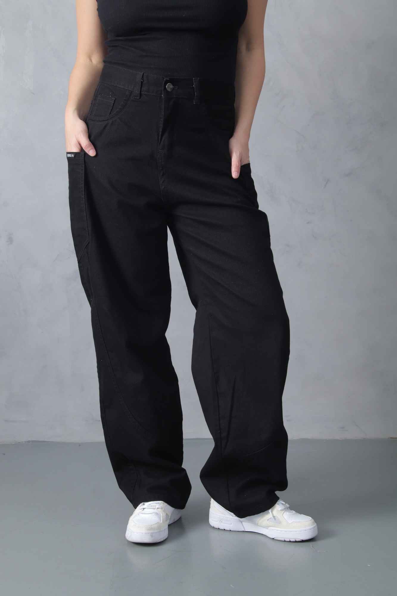 Baggy Aruba Cargo! Negro - Imagen 5