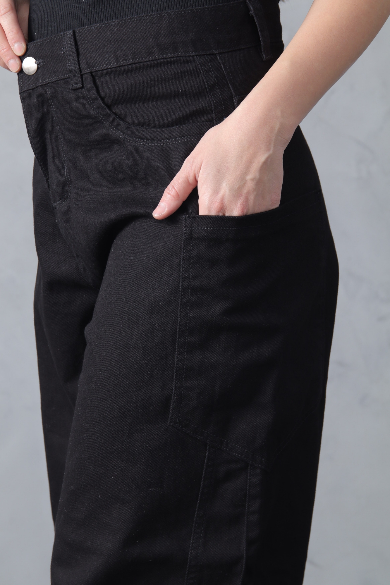 Baggy Aruba Cargo! Negro - Imagen 6