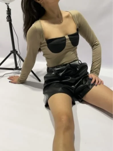 Camiseta Combinada