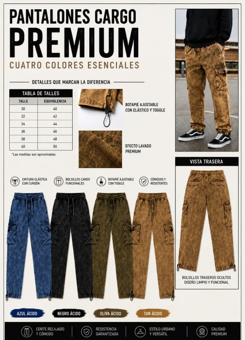 Pantalón Cargo Irun