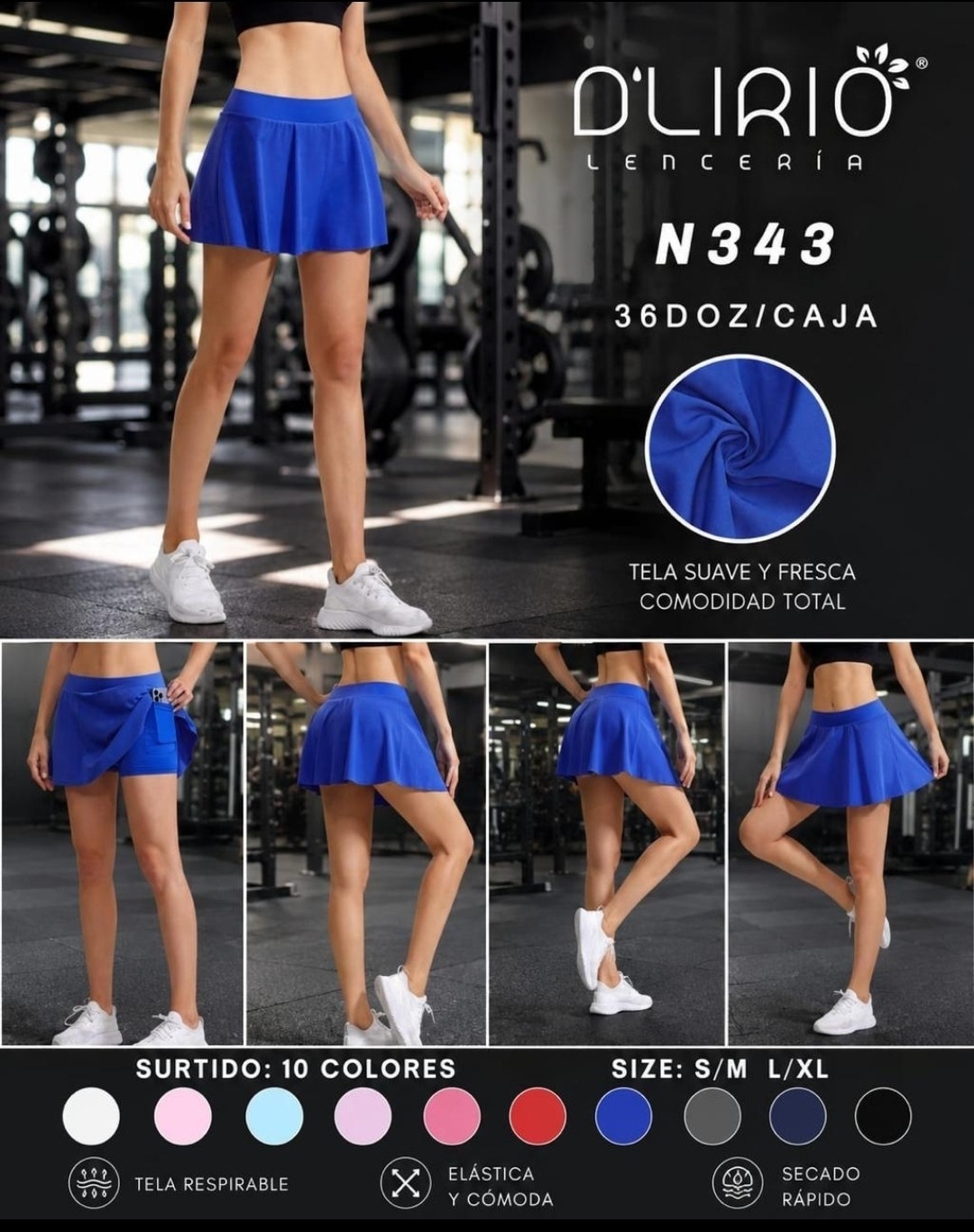 Short Pollera Deportivas - Imagen 2
