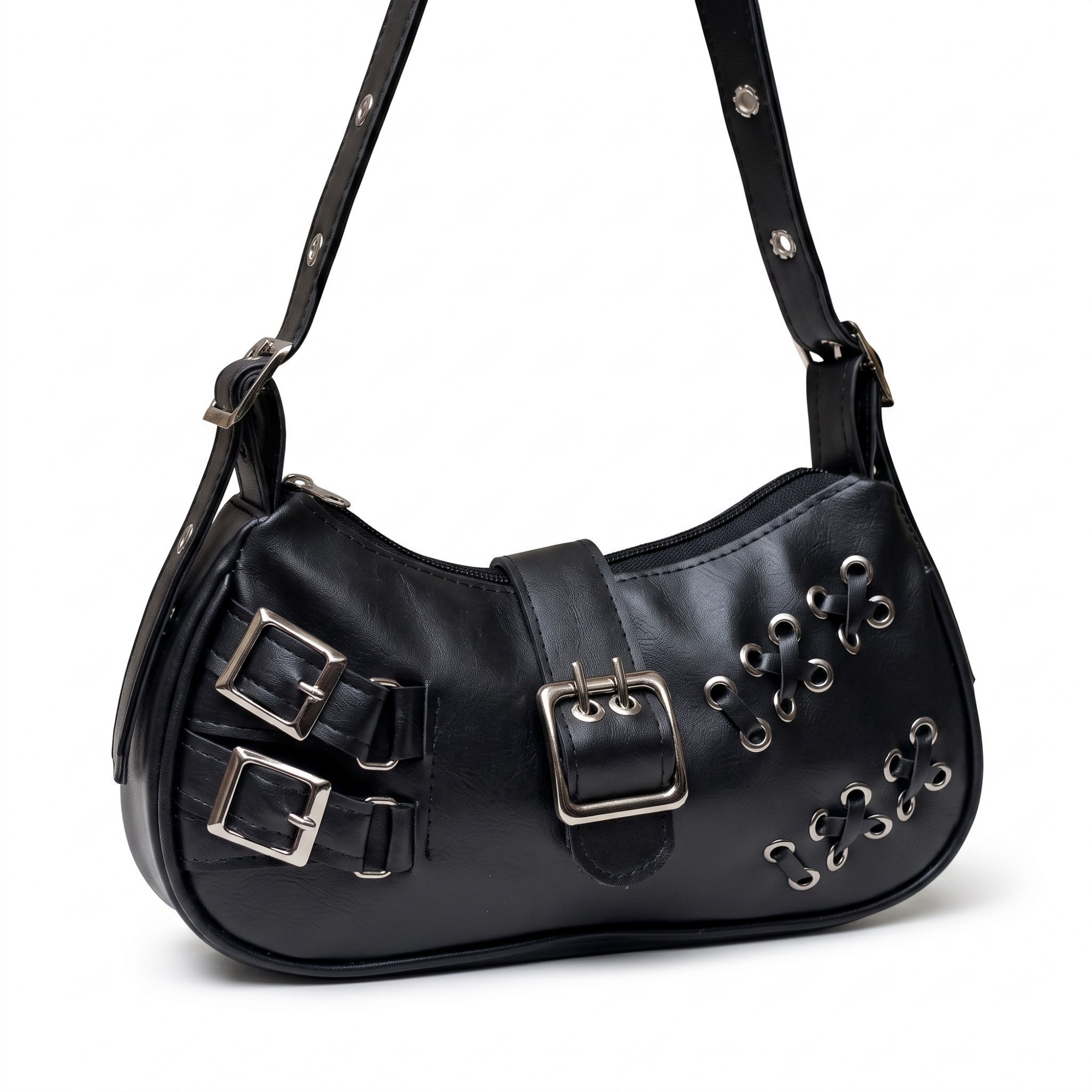 Cartera Mini Bag Tiras Linea Premium, Mide 26cm × 14cm × 6cm Aproximado - Imagen 2
