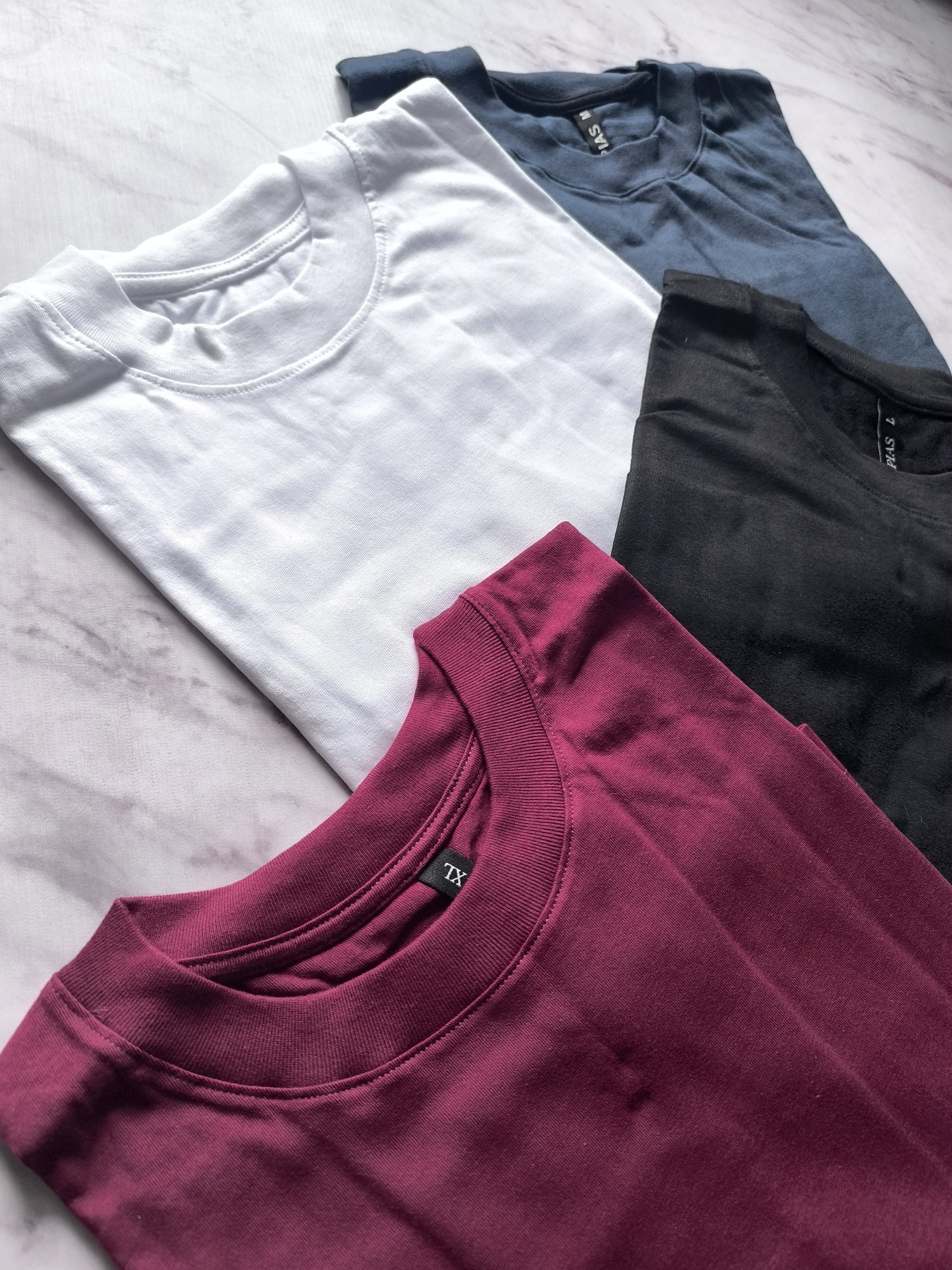Remeras Boxy Fit Lisas - Imagen 9