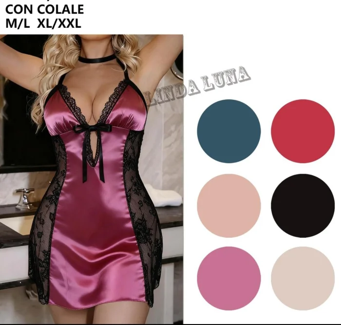 Baby Doll + Colaless Hilo Saten