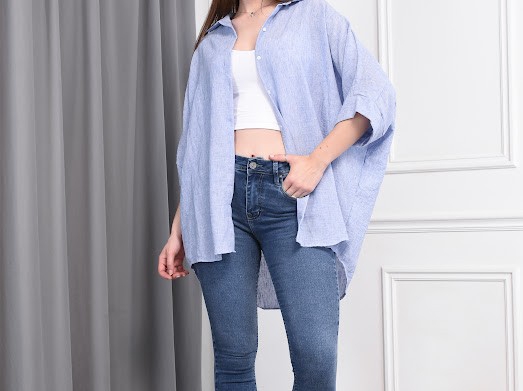 Camisa  Lino Melange - Imagen 2