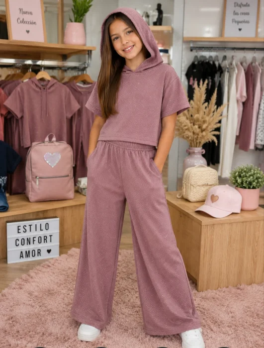 Conjunto Katy Tela Escuba con Glitter