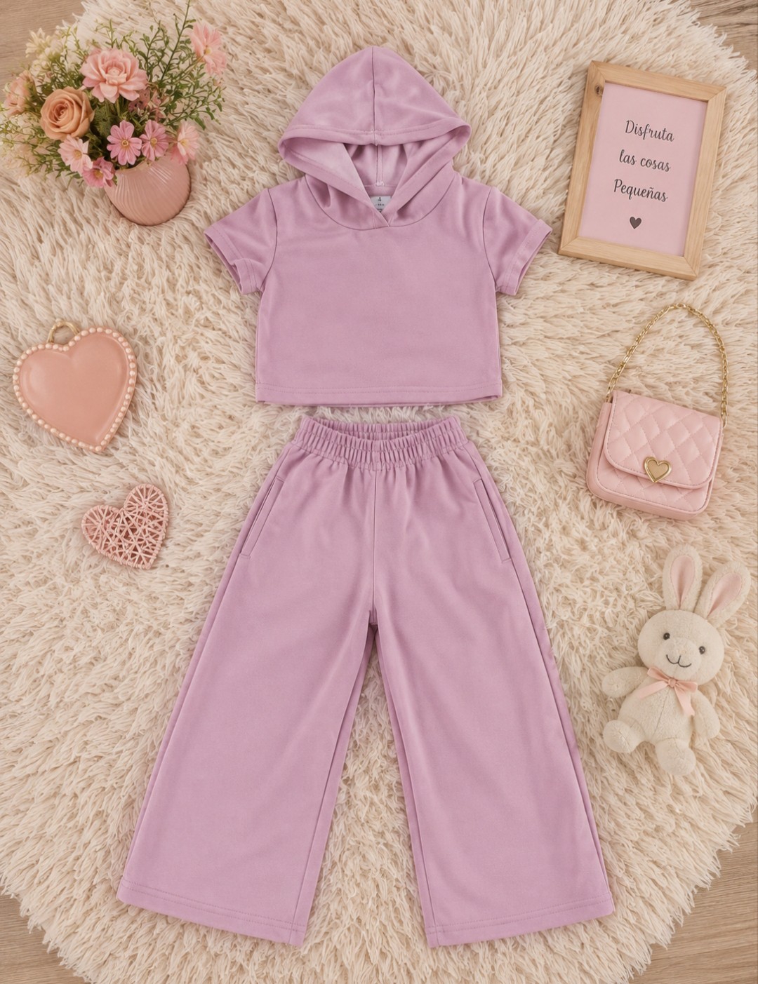 Conjunto Katy Tela Escuba con Glitter - Imagen 5