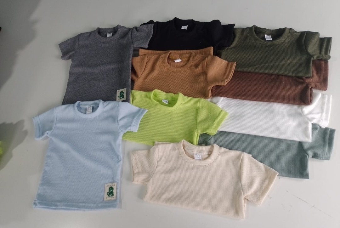 Remeras Wafle Bebe - Imagen 2