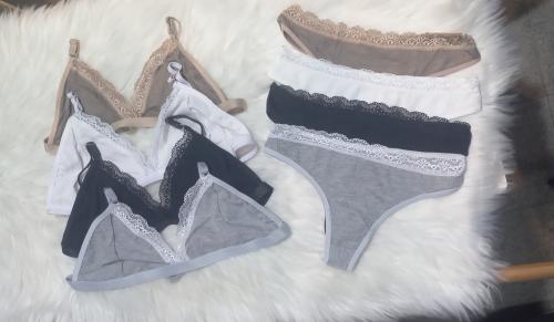 Bralets de Algodon  y Morley / con Regulable y Colaless Ropa Interior
