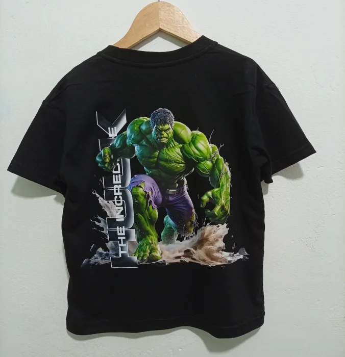 Remeras Oversize de Algodón Peinado para Niños