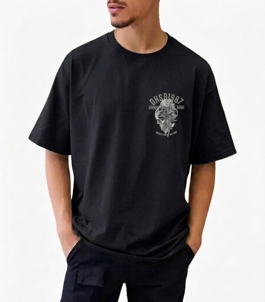 Liquidacion Solo X Hoy Oversize Premium 24/1 Doble Estampa 4 Diseños - Imagen 2