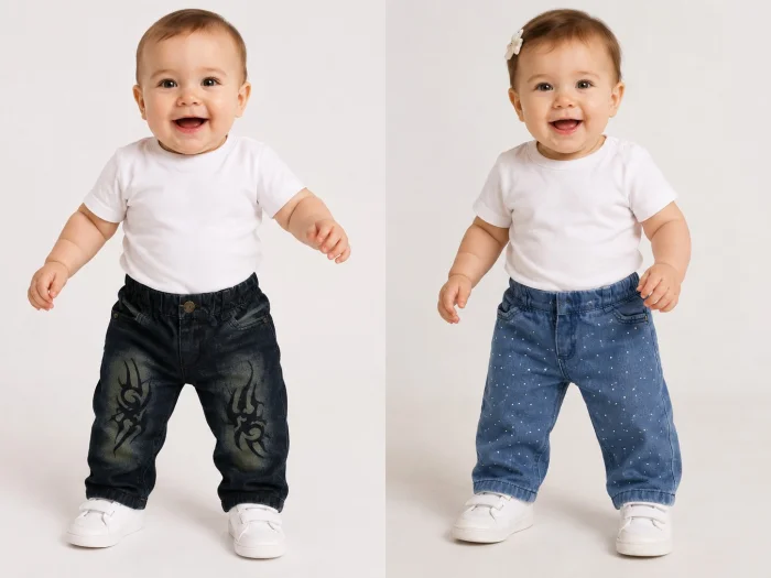 Pantalón Baggy de Bebé!