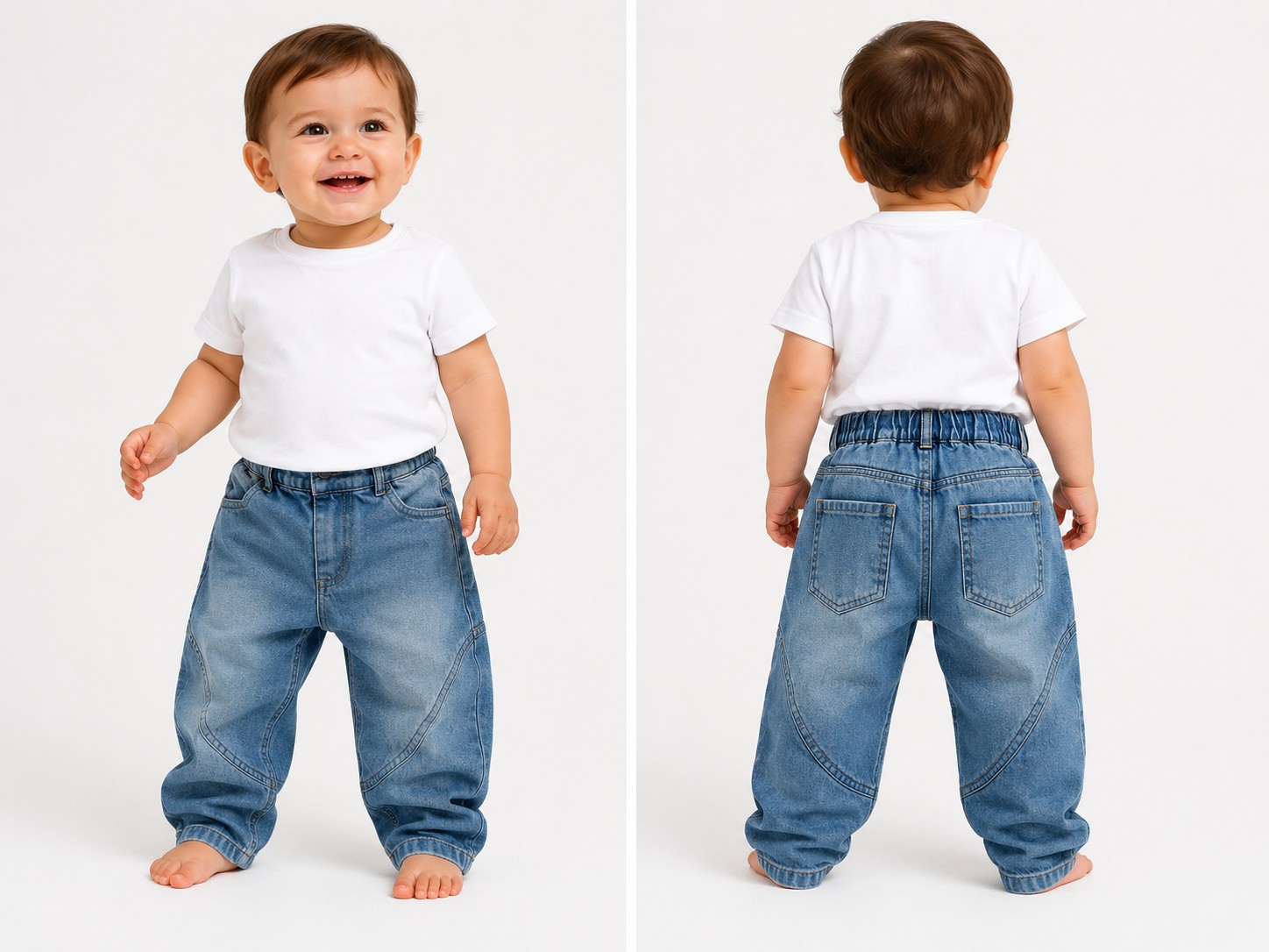 Pantalón Baggy de Bebé! - Imagen 2
