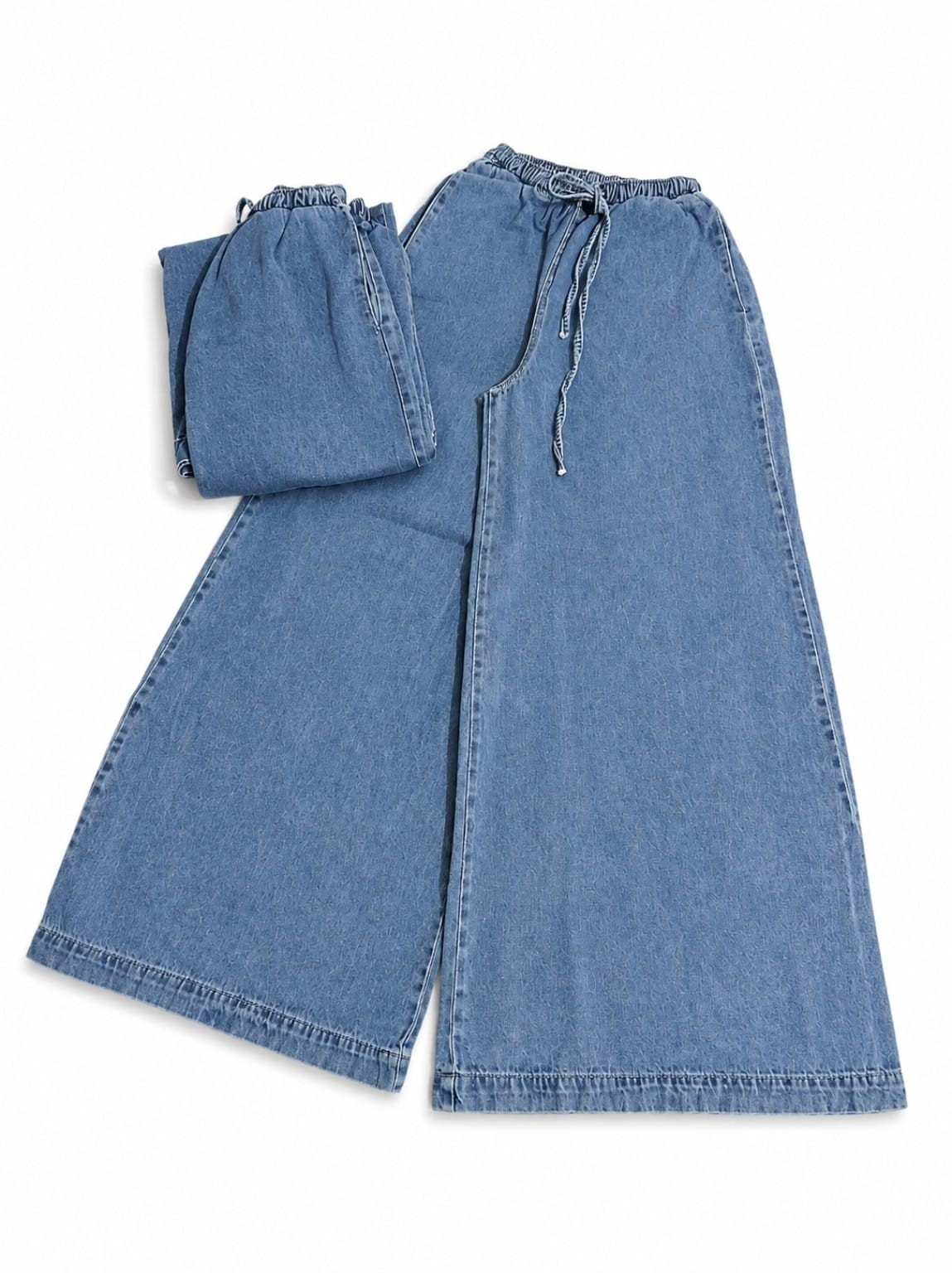 Maxi Palazo Jeans - Imagen 2