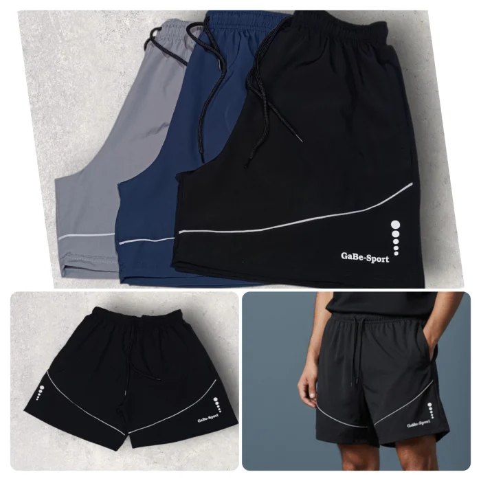 Shorts de Hombre en Microfibra Plana