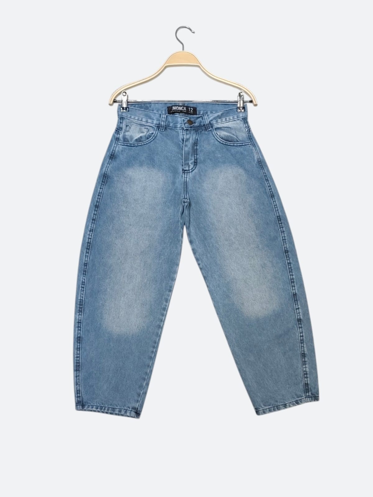 Baggy Celeste H/azul Teens - Imagen 8