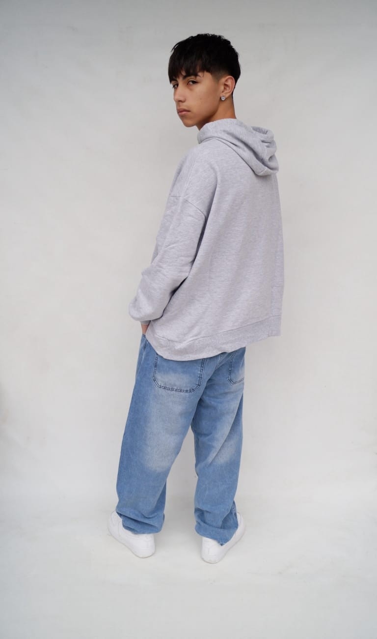 Baggy Celeste H/azul Teens - Imagen 5