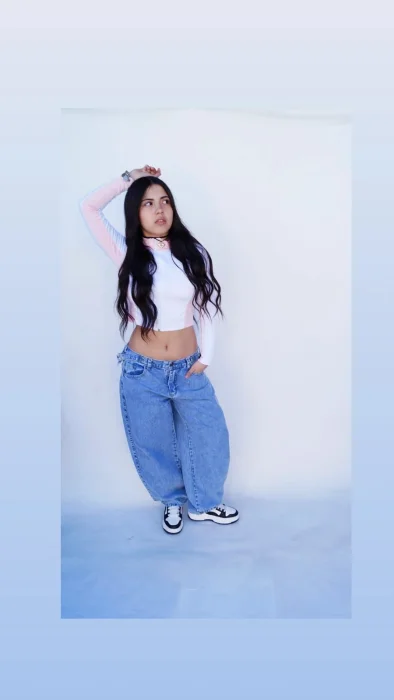 Baggy Celeste Hebilla Teens