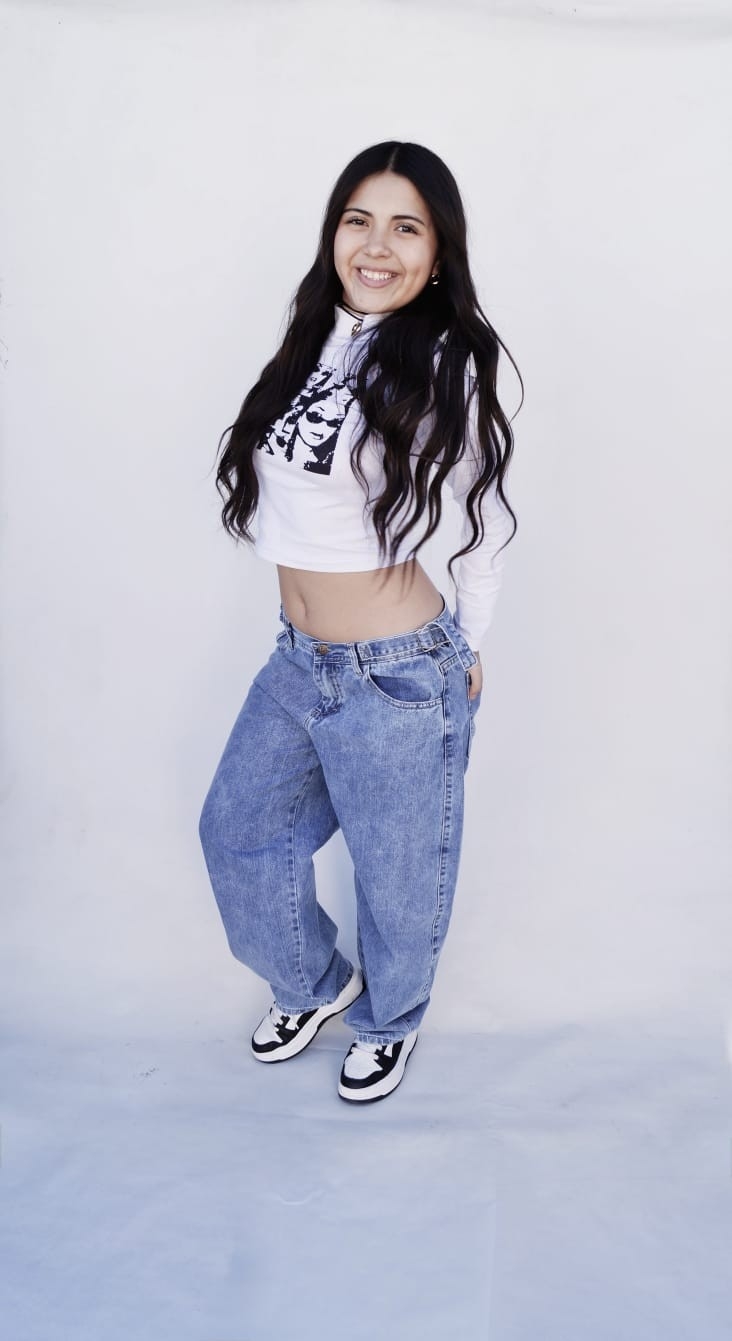 Baggy Azul Nevado Hebilla Teens - Imagen 5