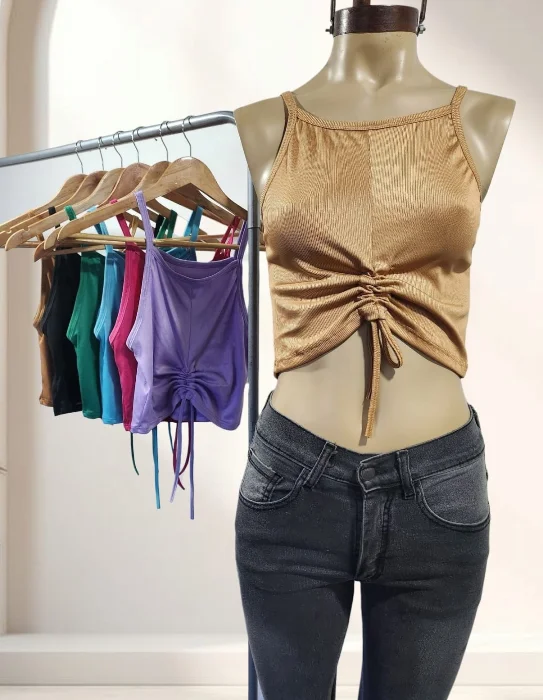 Musculosa Frunce