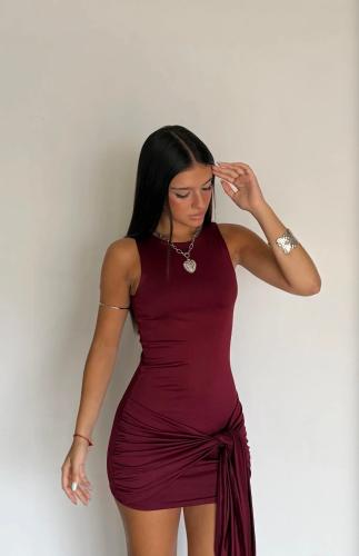 Vestido Musculoso Nudo X Talles