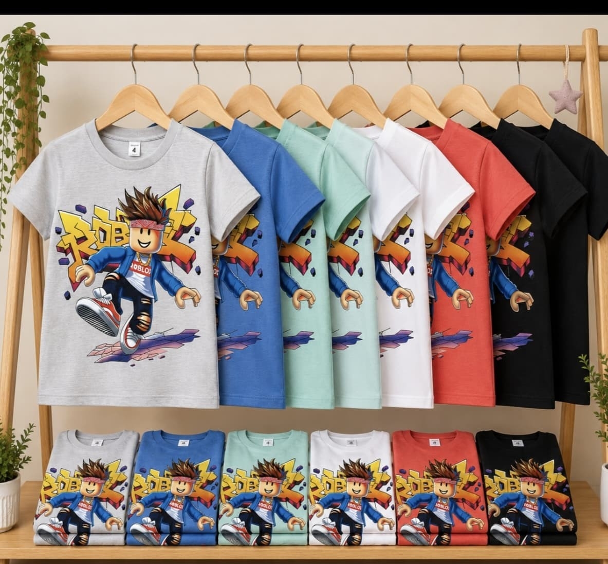 Remera de Niño Micrecak y Roblox - Imagen 2