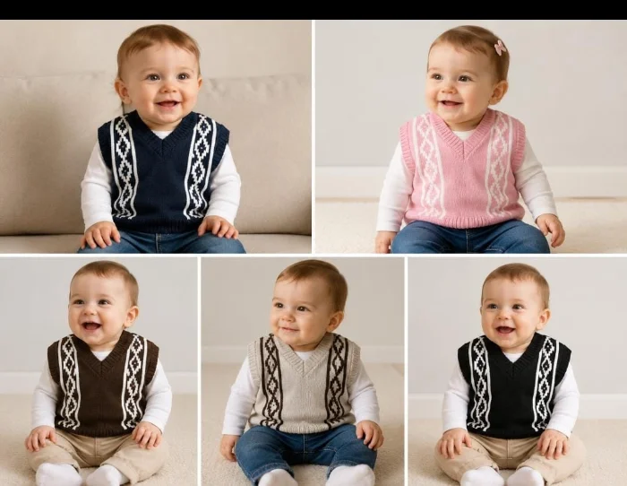 Chalecos de Bebe con Guardapampa