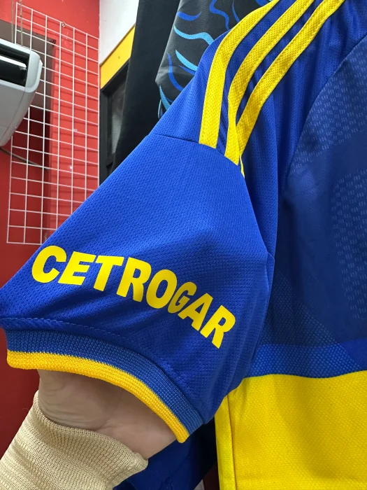 Remera de Boca Bordada