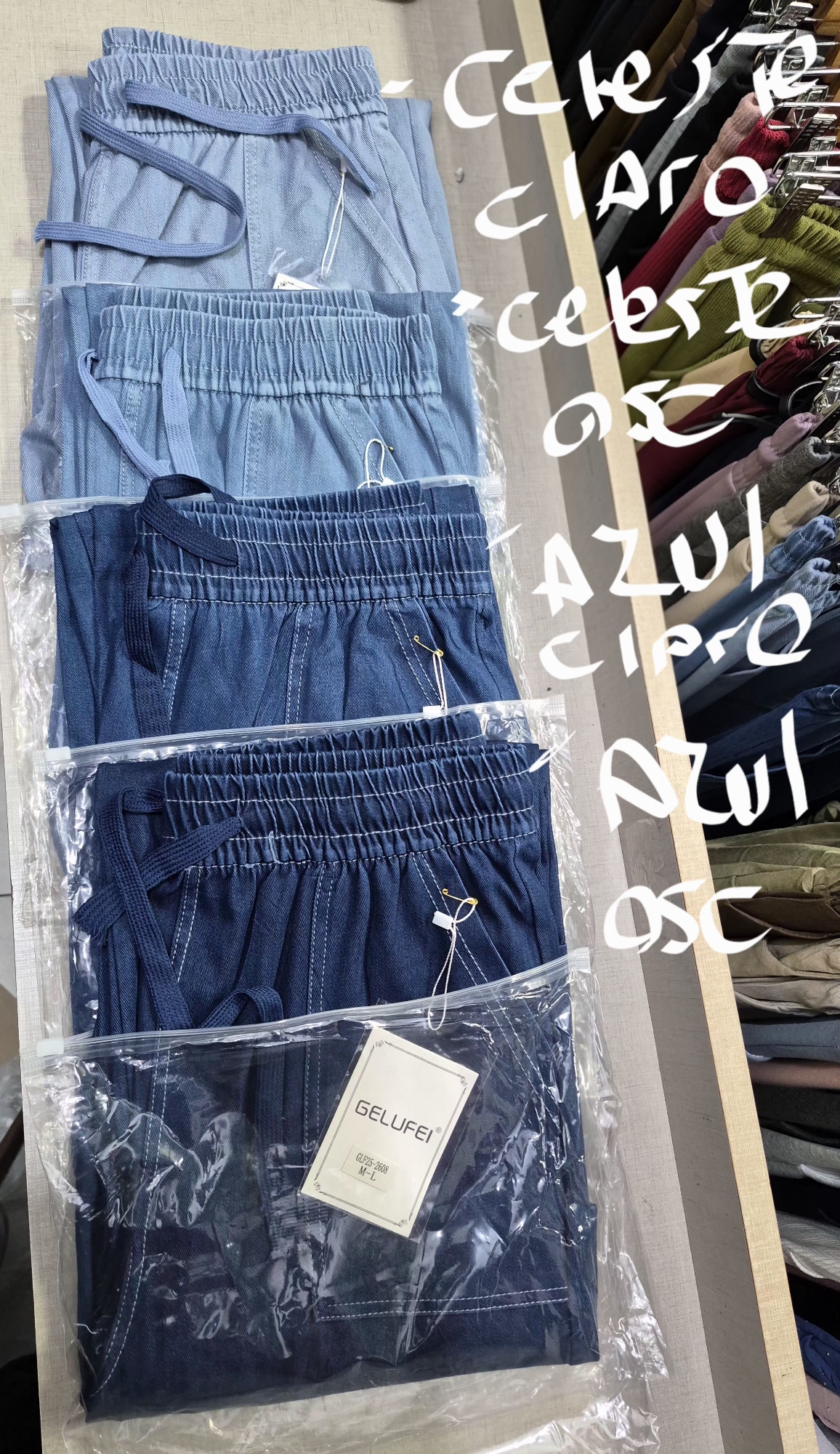 Pantalon Simil Jeans Dama Verano Importado - Imagen 3