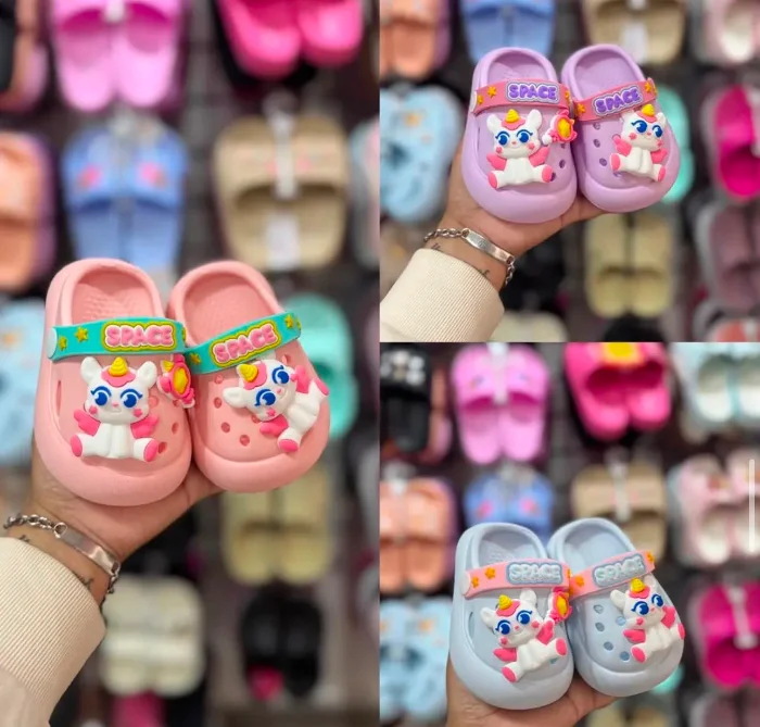 Crocs de Bebé Unicornio