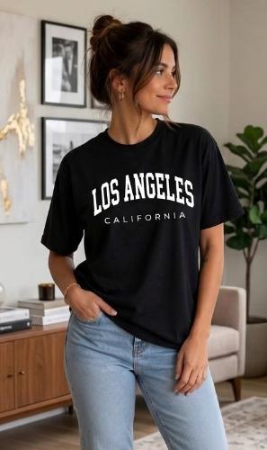 Remeras los Angeles del Talle 1 al 6