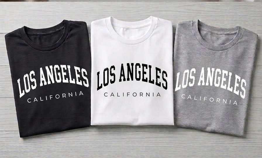 Remeras los Angeles del Talle 1 al 6 - Imagen 2