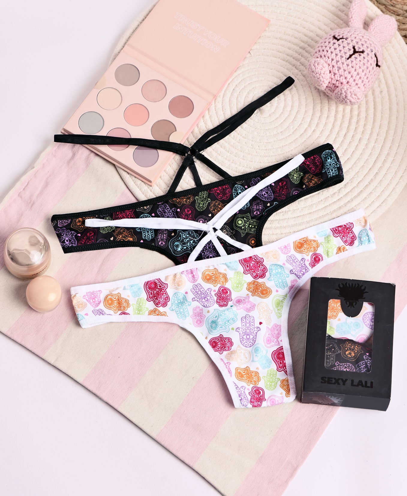 Colaless Microfibra Estampada Pack X 2 Sexy Lali Art. 887 - 887.jpg