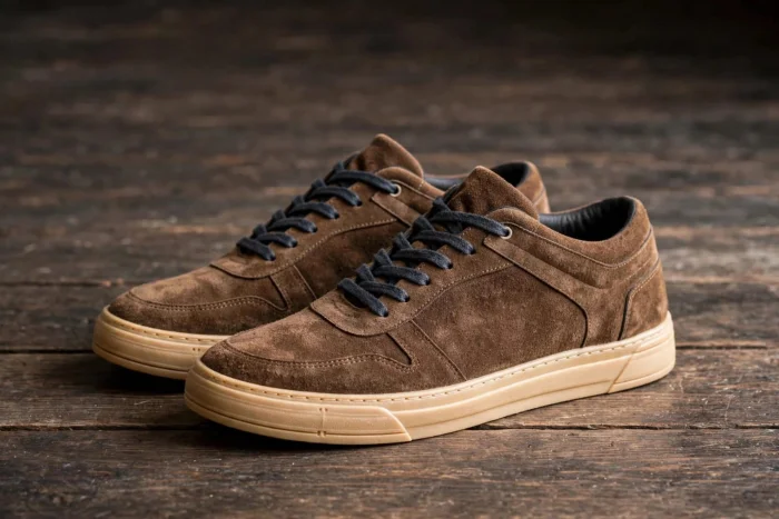 Zapatillas Cuero Vacuno Base Tr.cuero Gamuzado Nebraska