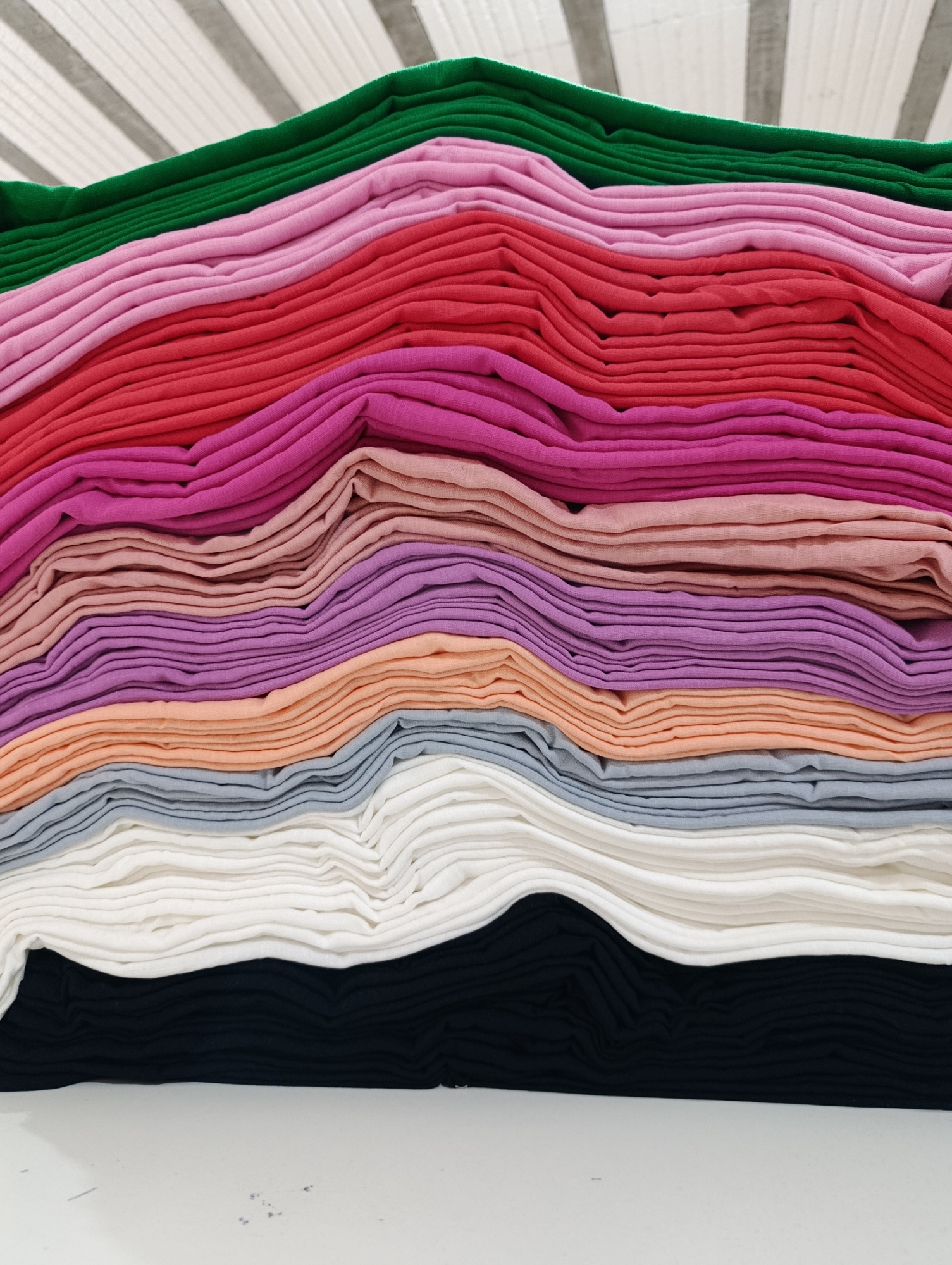 Camisas 3/4 de Lino Spandex - Imagen 3