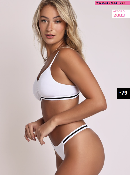Conjunto Deportivo Triángulo de Algodón y Lycra con Colaless Sexy Lali Art. 2083 - 2083.1.png