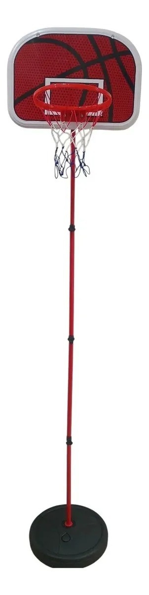 Básquet Infantil Aro, Tablero y Pelota Inflable 2 Mts - Imagen 2