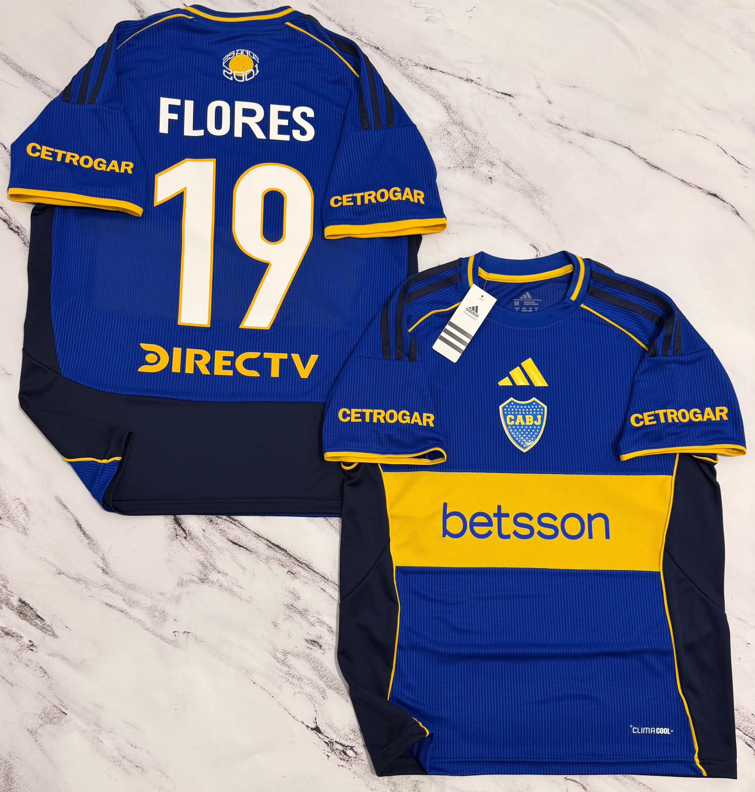 Camiseta Titular Boca Aniversario 25 Años. - Imagen 3