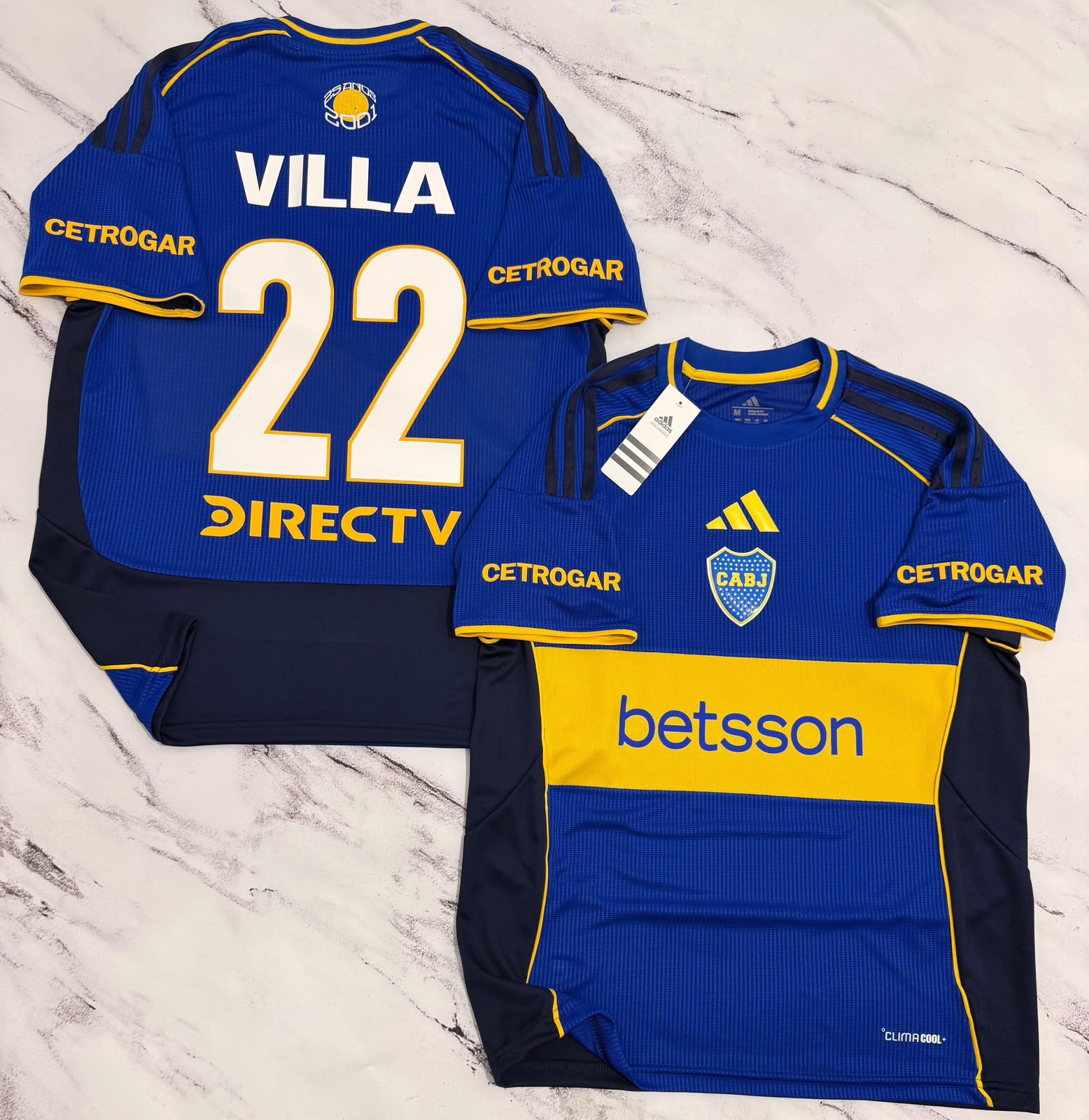 Camiseta Titular Boca Aniversario 25 Años. - Imagen 4