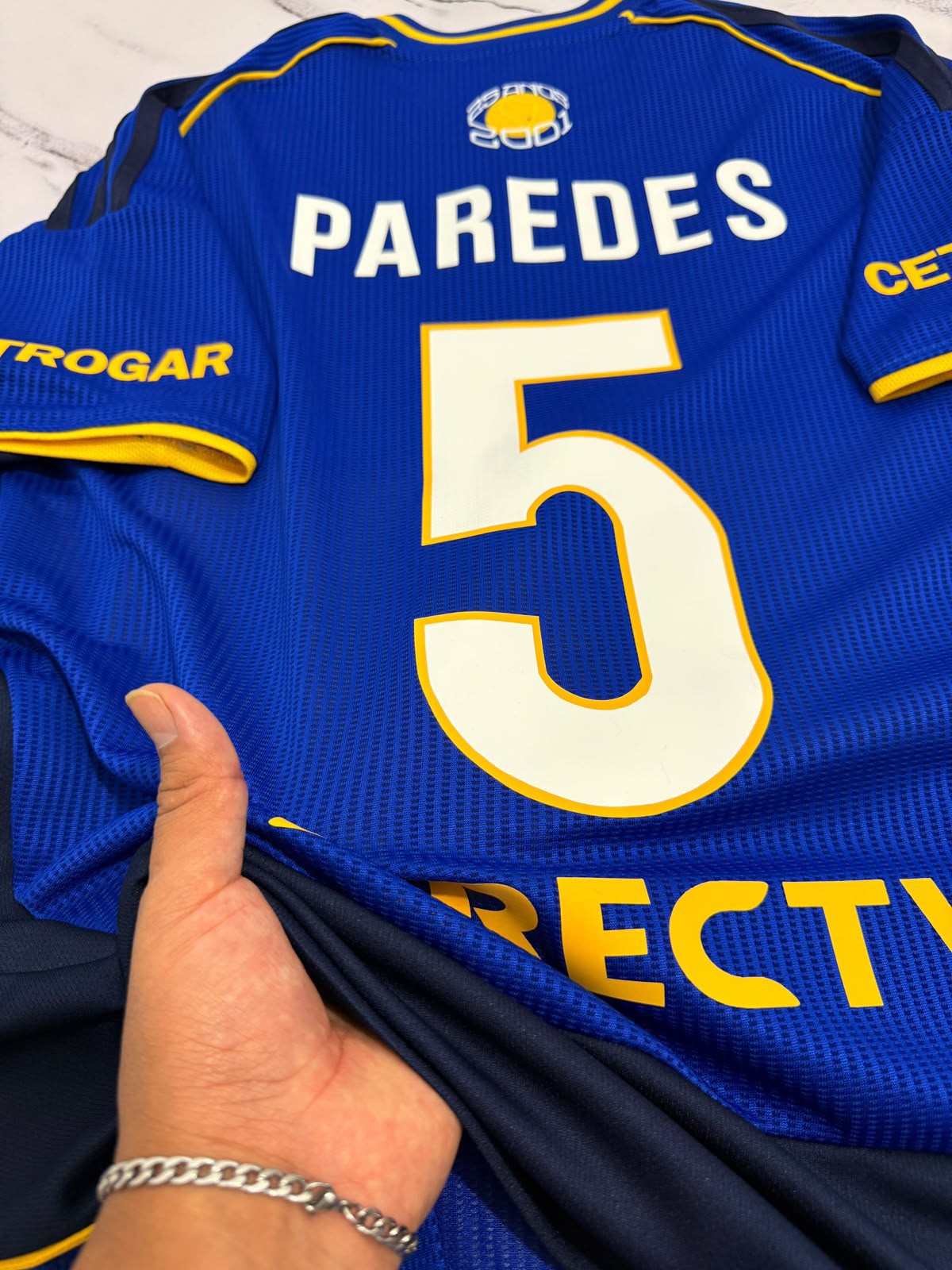 Camiseta Titular Boca Aniversario 25 Años. - Imagen 5