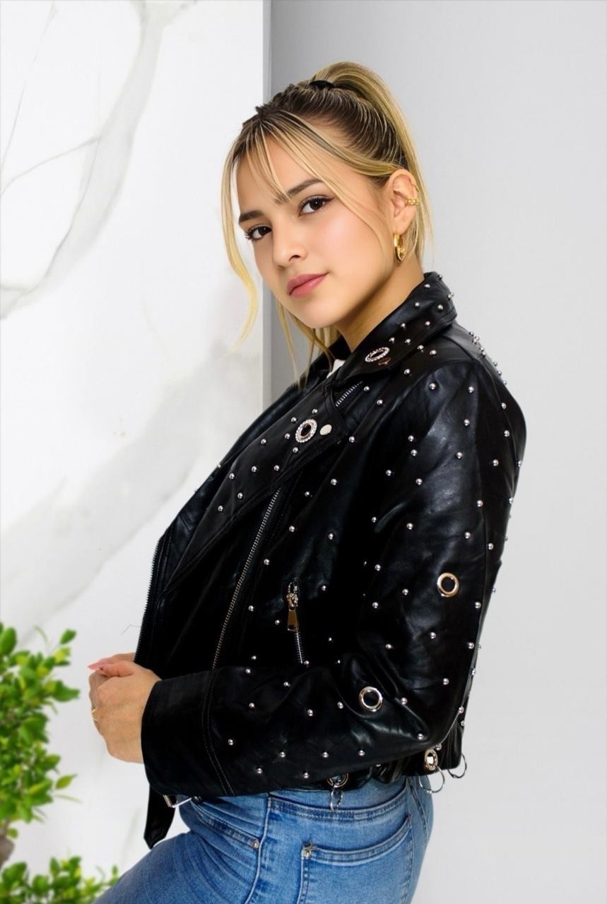 Campera Ecocuero Importado Yd. - Imagen 2