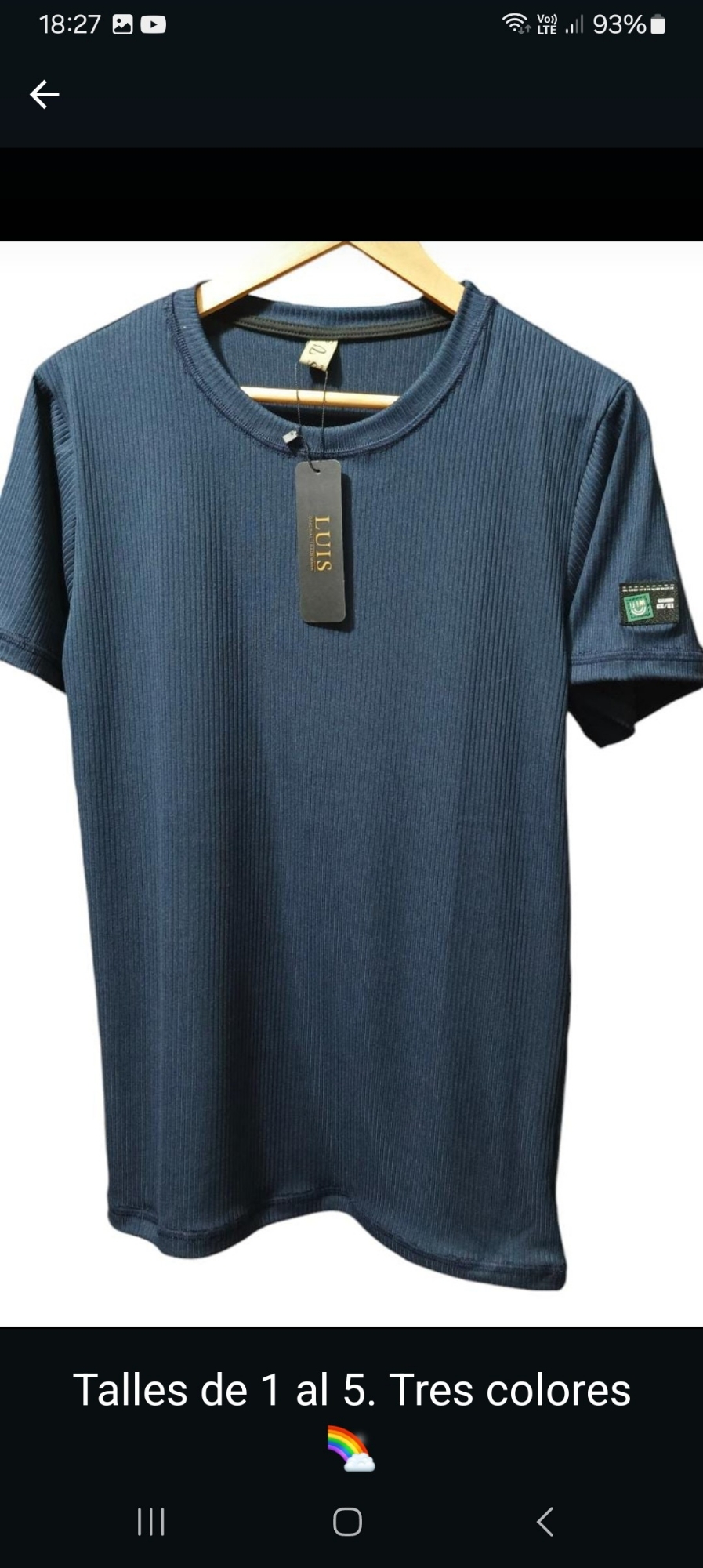 Remera  Morley Viscosa del 1 al 5 por Pedido - Imagen 2