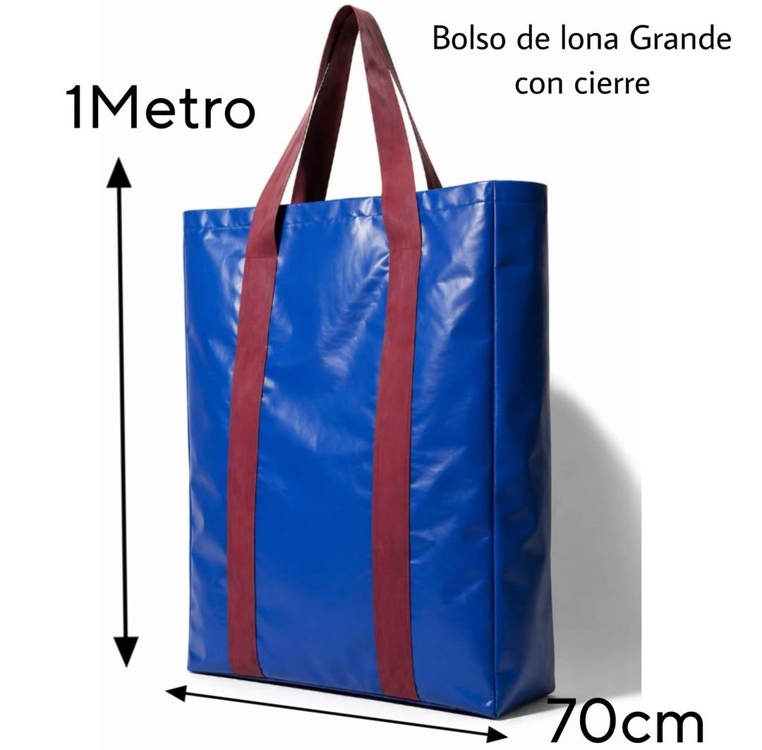 Combo Carro Reforzado+ Bolso de Lona Grande - Imagen 2