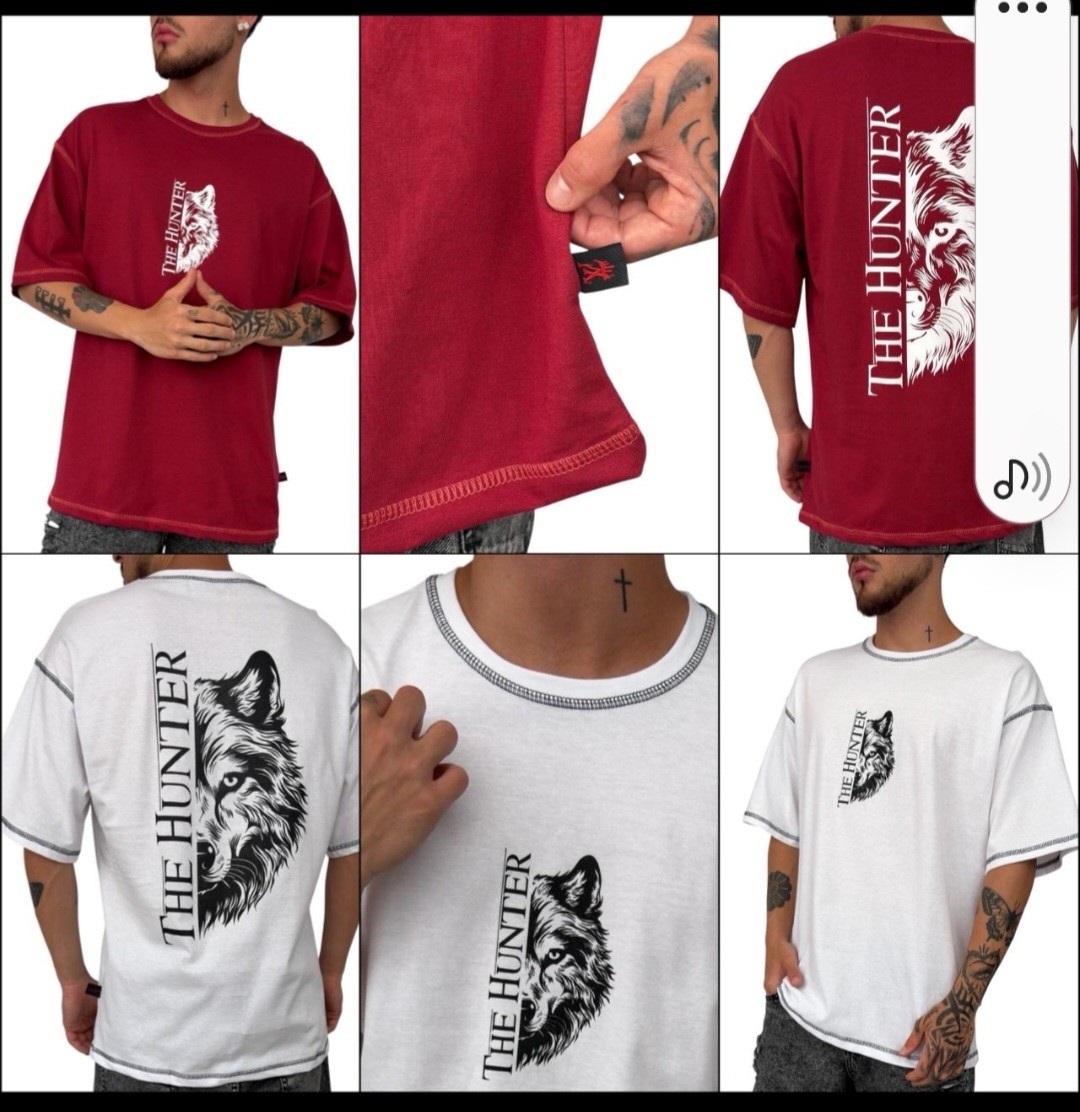 Remera Oversise  del 2 Al5 por Pedido - Imagen 2