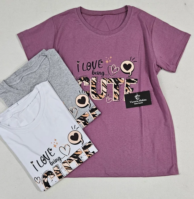 Remera Linda Talle Unico