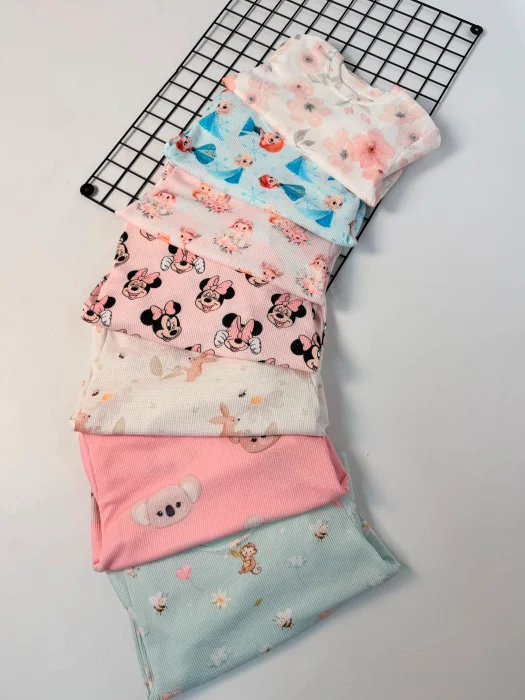 Conjunto Bebe Wafle Primavera