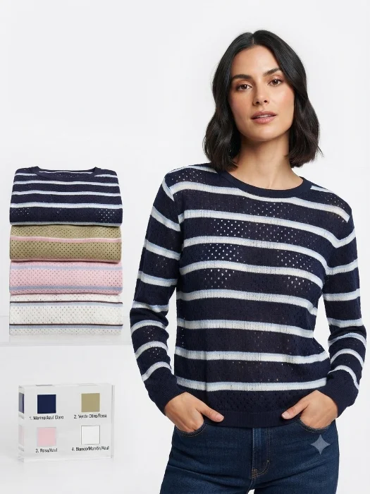 Remera Tejido Calado