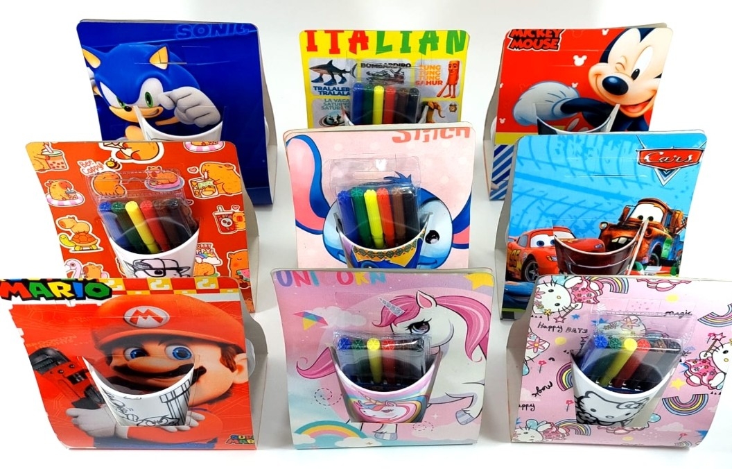 Tazas para Pintar Personajes Infantiles - Imagen 2